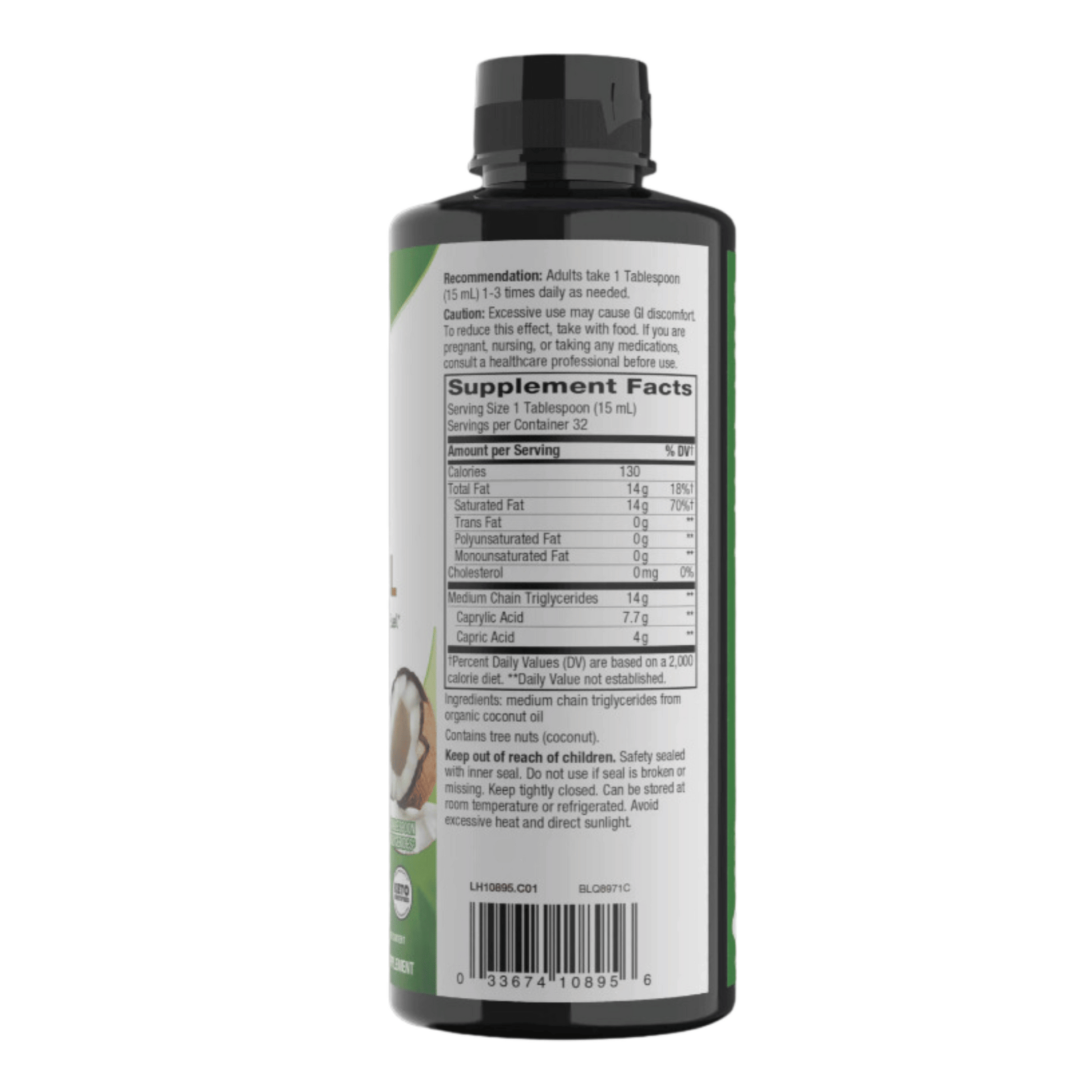 Alternate Image of of 100% MCT Oil