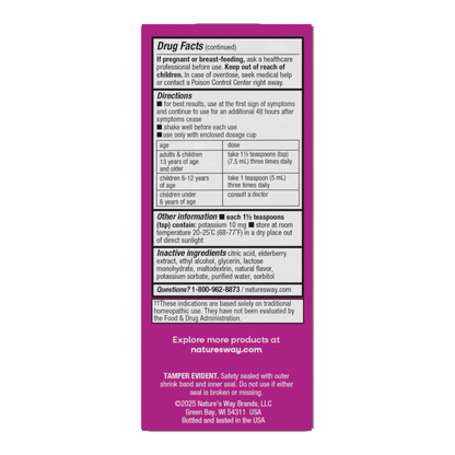Alternate Image of Umcka Cold & Flu Relief Elderberry Syrup