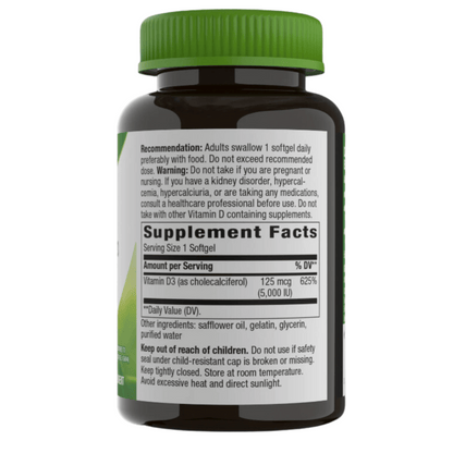 Alternate Image of Vitamin D3 Max 5,000 IU 125 MCG