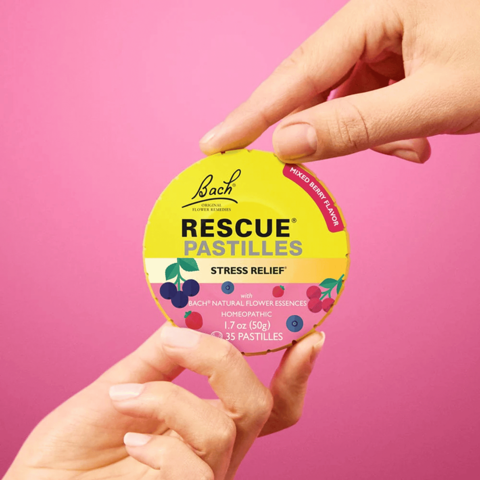 Alternate Image of Mixed Berry Rescue Remedy Pastilles