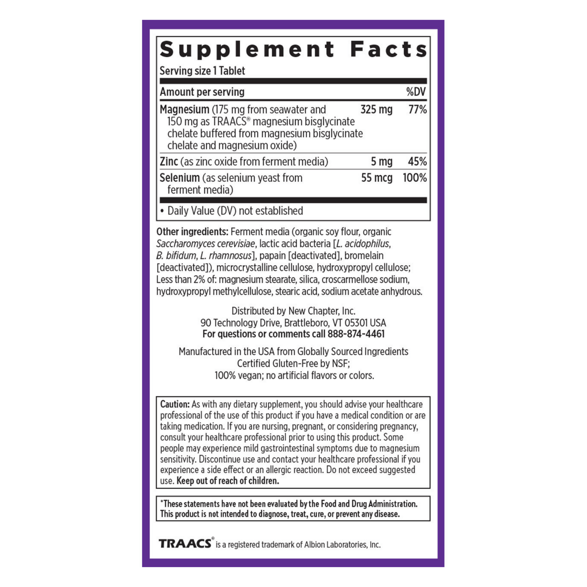 Alternate Image of Magnesium + Selenium & Zinc Tablets
