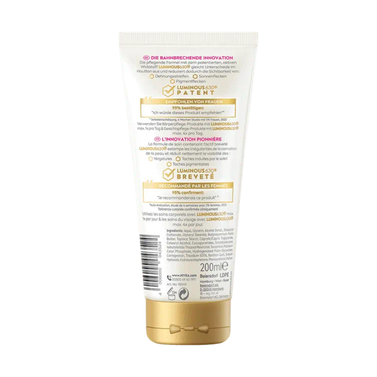 alternate image of nivea body creme luminous630