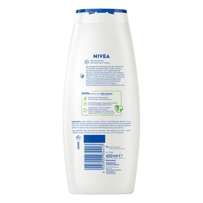 alternate image of nivea care and relax foaming bath 