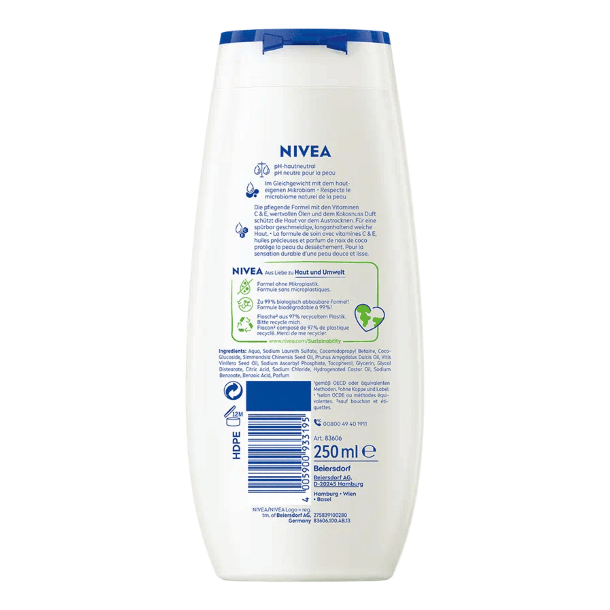 Alternate Image of Coconut & Jojoba Oil Nourishing Shower Gel