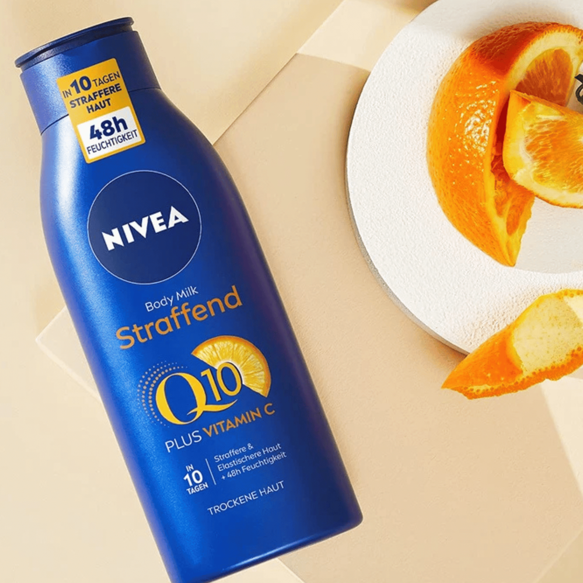 Alternate Image of Firming Body Milk with Q10 and Vitamin C, blue lotion bottle