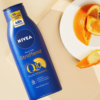 Alternate Image of Firming Body Milk with Q10 and Vitamin C, blue lotion bottle