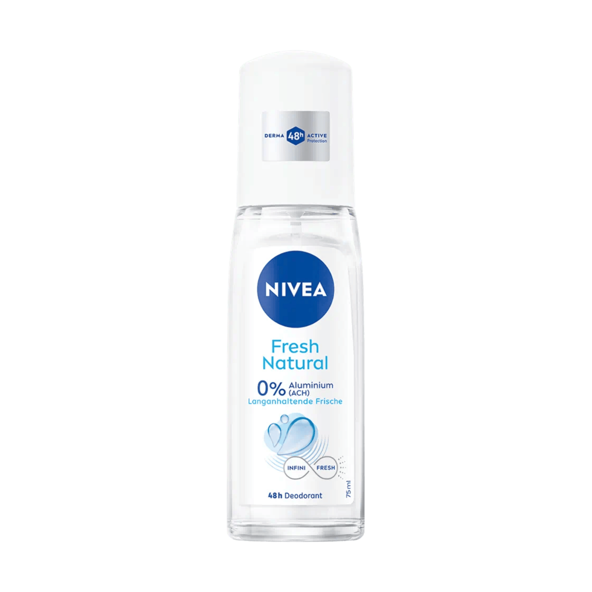 Primary Image of Women's Spray Fresh Natural Non-Aerosol Deodorant, glass spray bottle with white cap