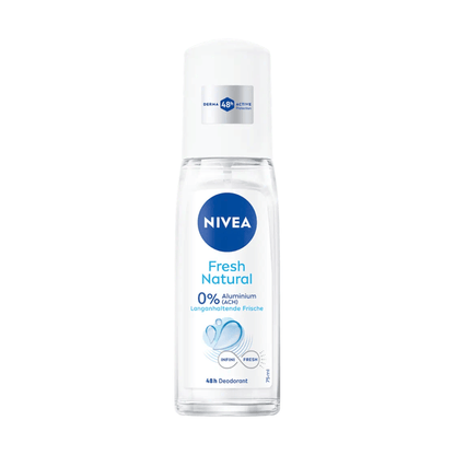 Primary Image of Women's Spray Fresh Natural Non-Aerosol Deodorant, glass spray bottle with white cap