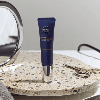 Alternate Image of Men Anti-Age Hyaluron Eye Cream, dark blue tube