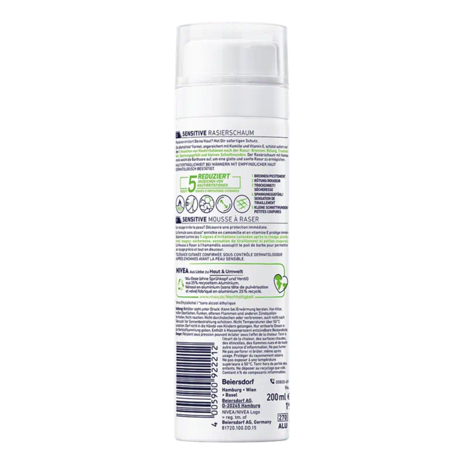 alternate image of nivea men sensitive shaving cream