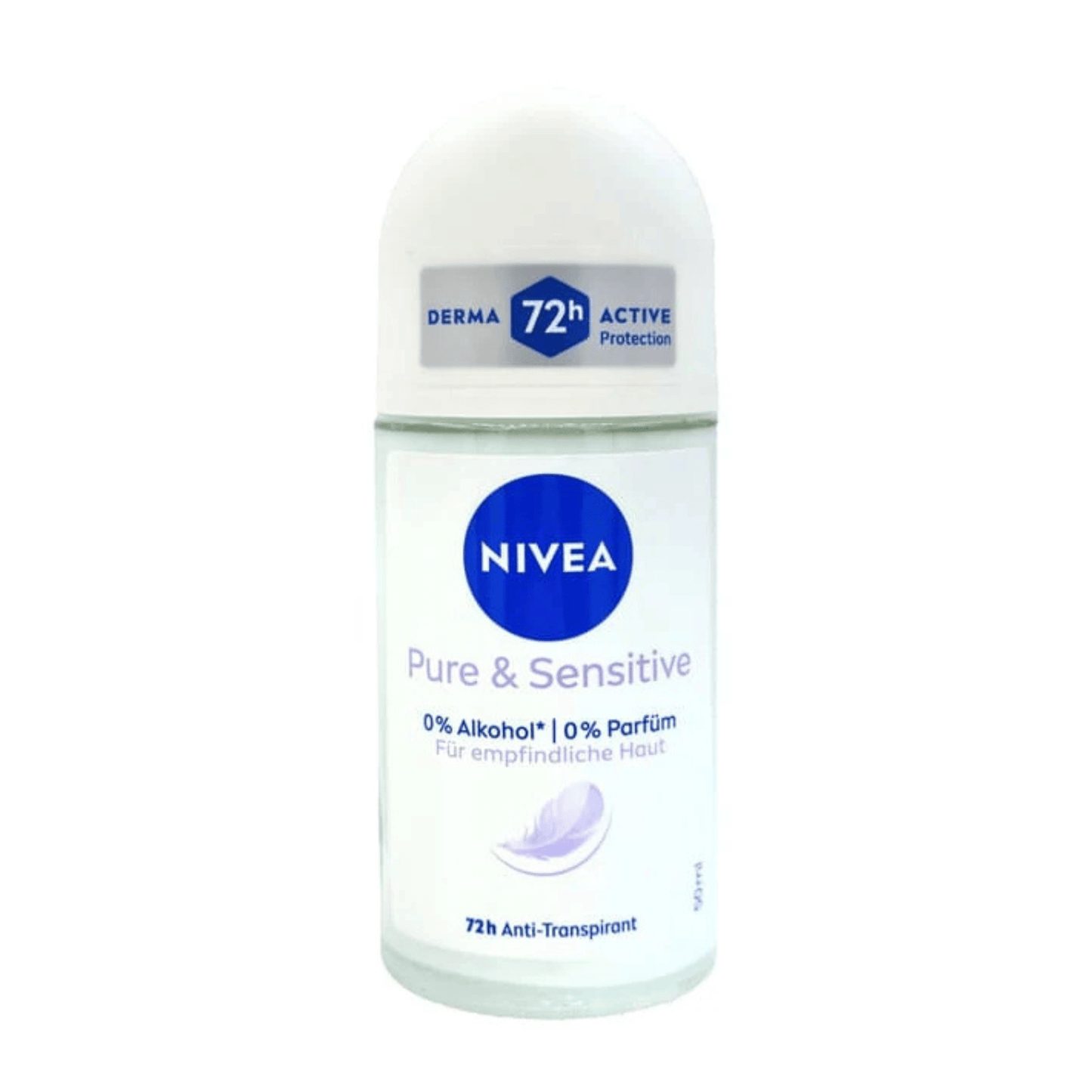 Primary Image of Women's Roll-On Pure & Sensitive Anti-Perspirant Deodorant , white roll on deodorant
