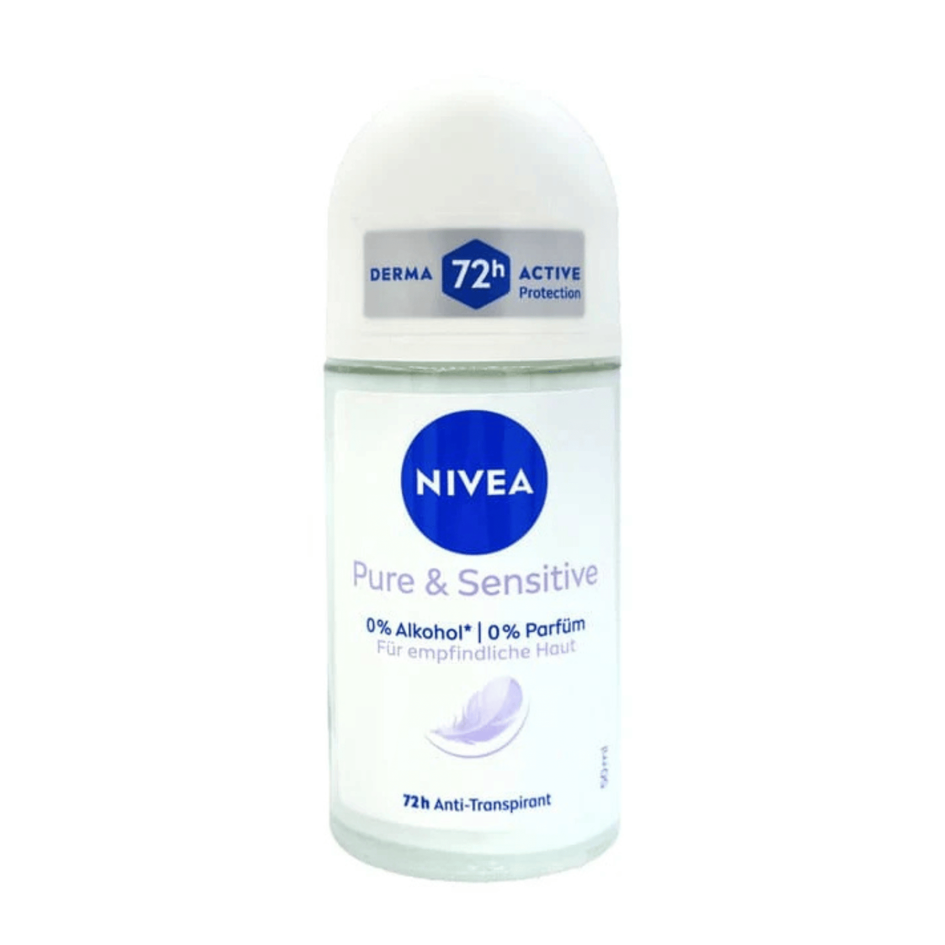 Primary Image of Women's Roll-On Pure & Sensitive Anti-Perspirant Deodorant , white roll on deodorant