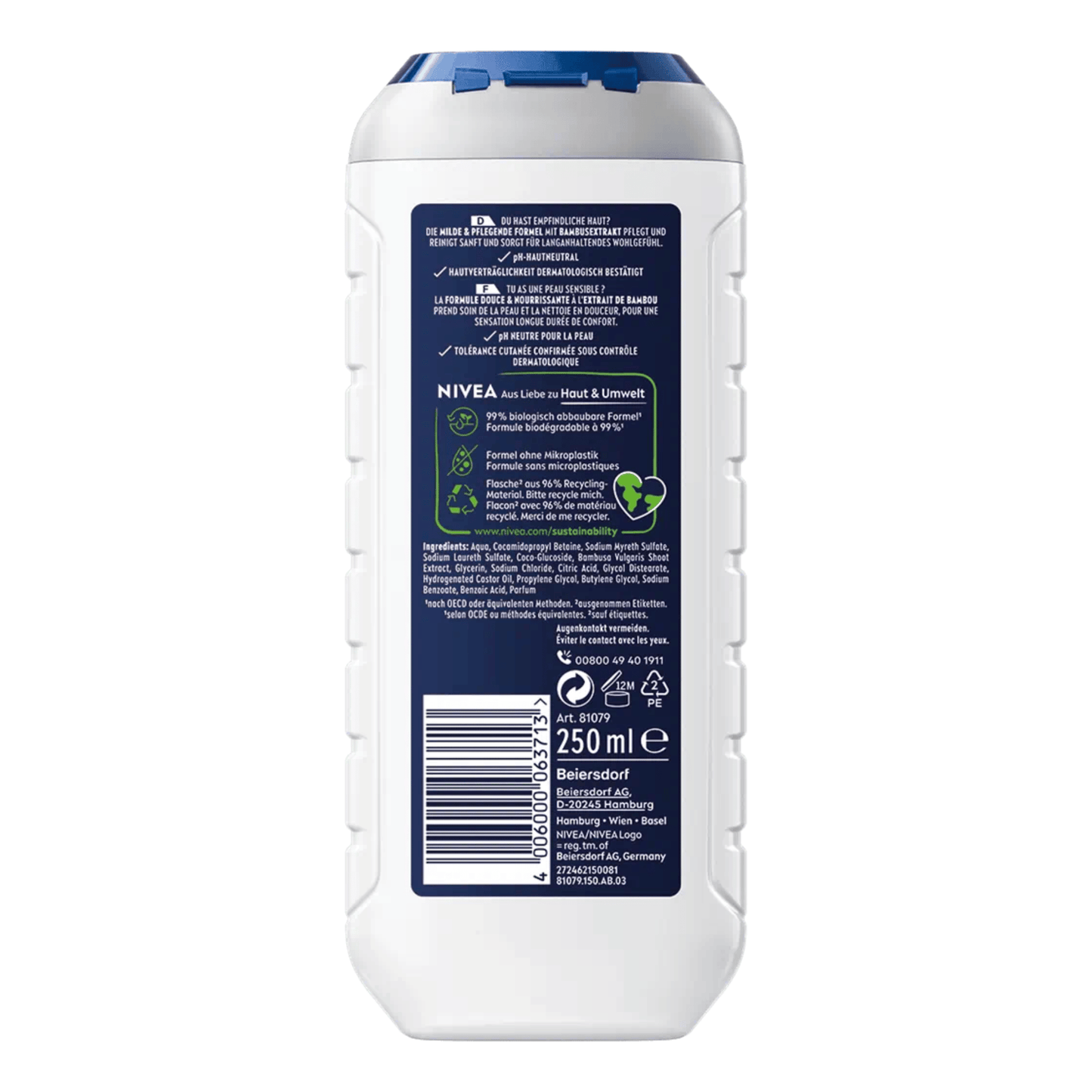 Alternate Image of Sensitive Shower Gel For Men