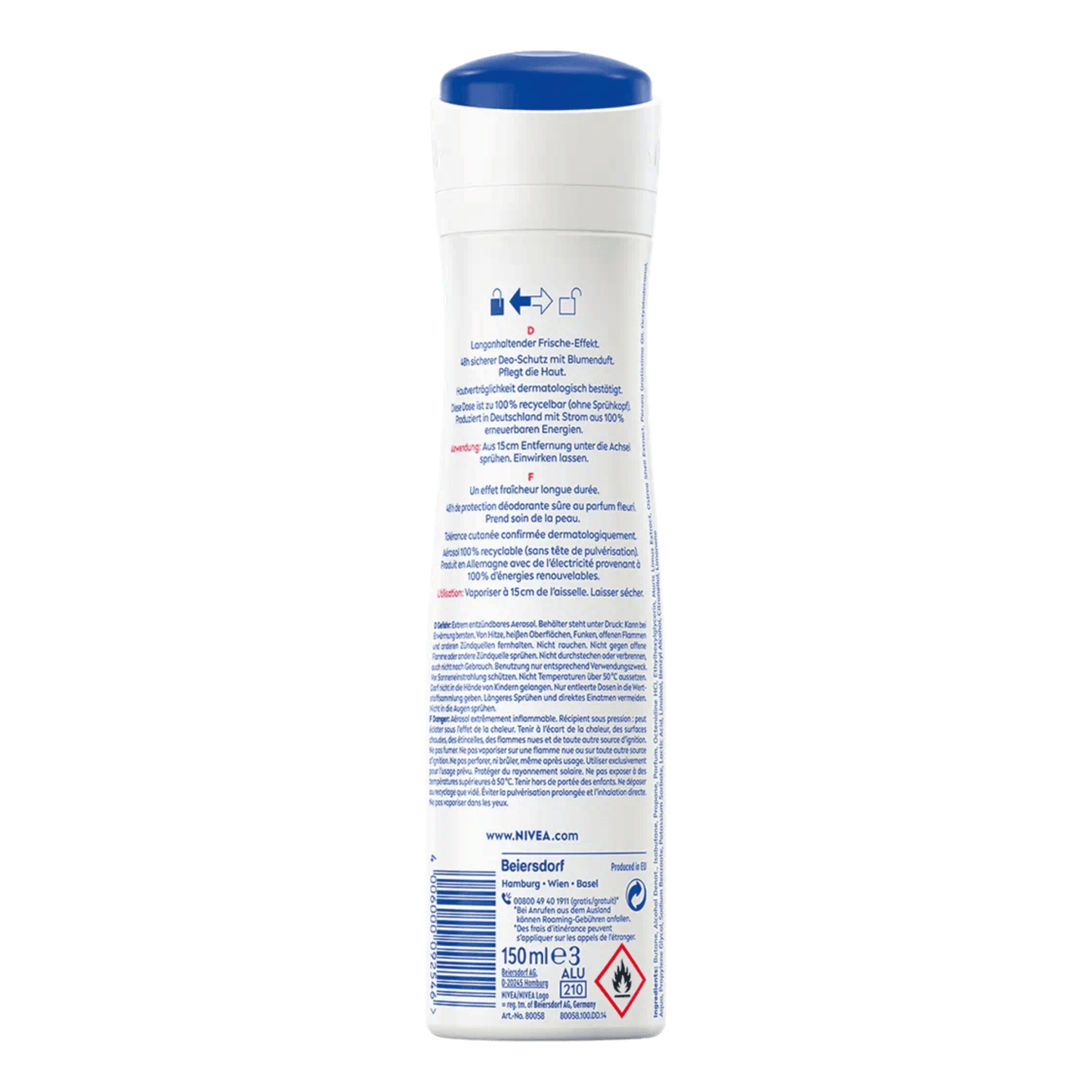 Alternate Image of Women's Spray Fresh Flower Deodorant, white and pink spray deodorant