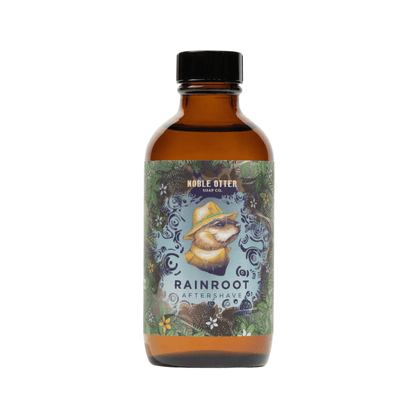 Primary Image of Rainroot Aftershave, illustrated aftershave bottle