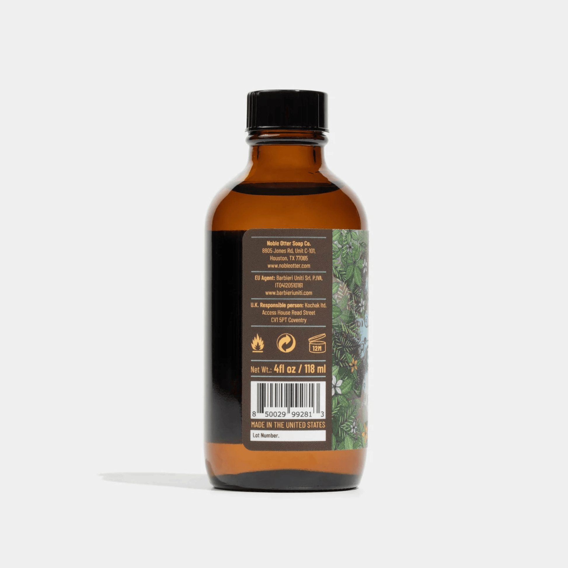 Alternate Image of Rainroot Aftershave, illustrated aftershave bottle