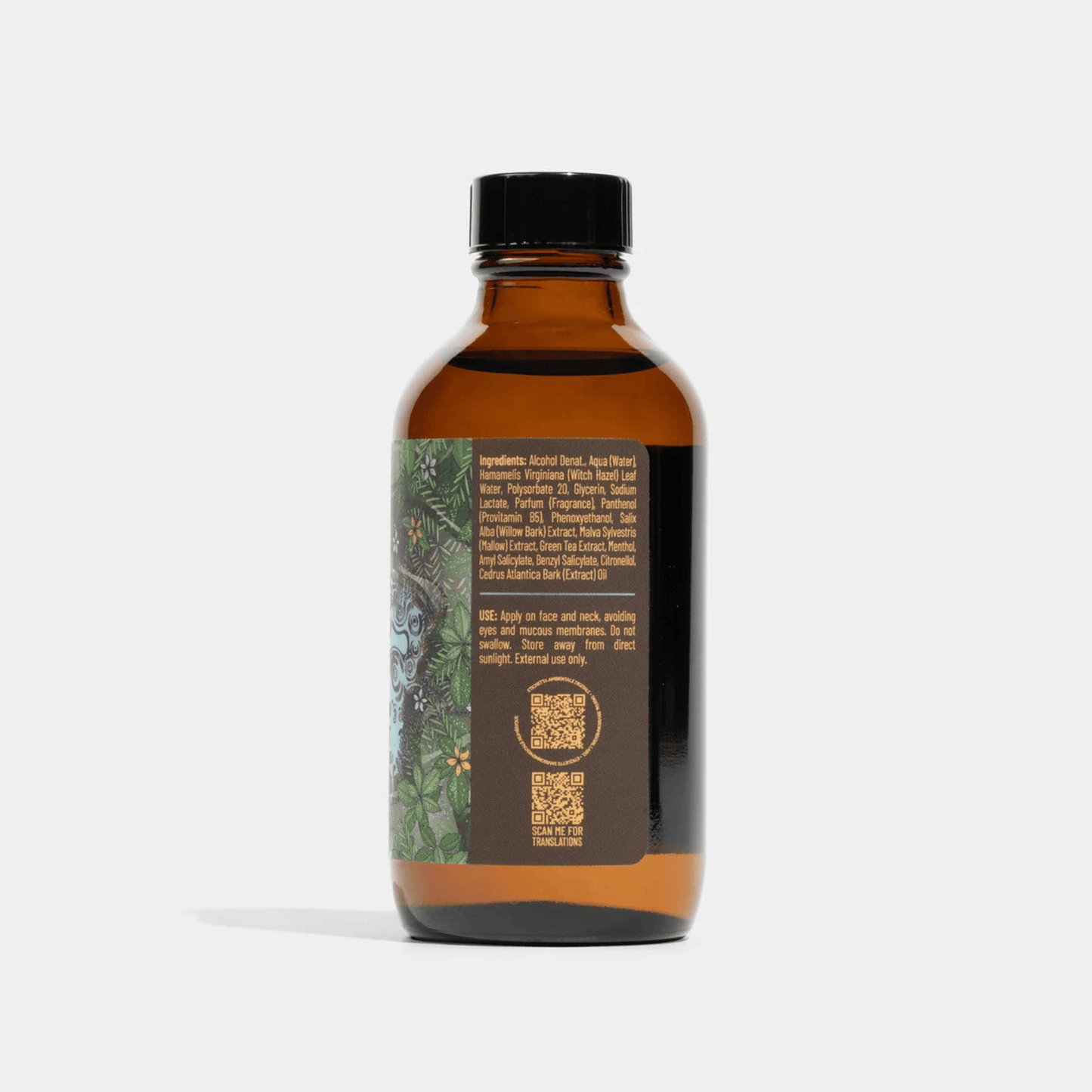 Alternate Image of Rainroot Aftershave, illustrated aftershave bottle