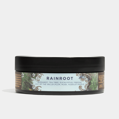 Alternate image of Rainroot Shave Soap, illustrated shave soap container