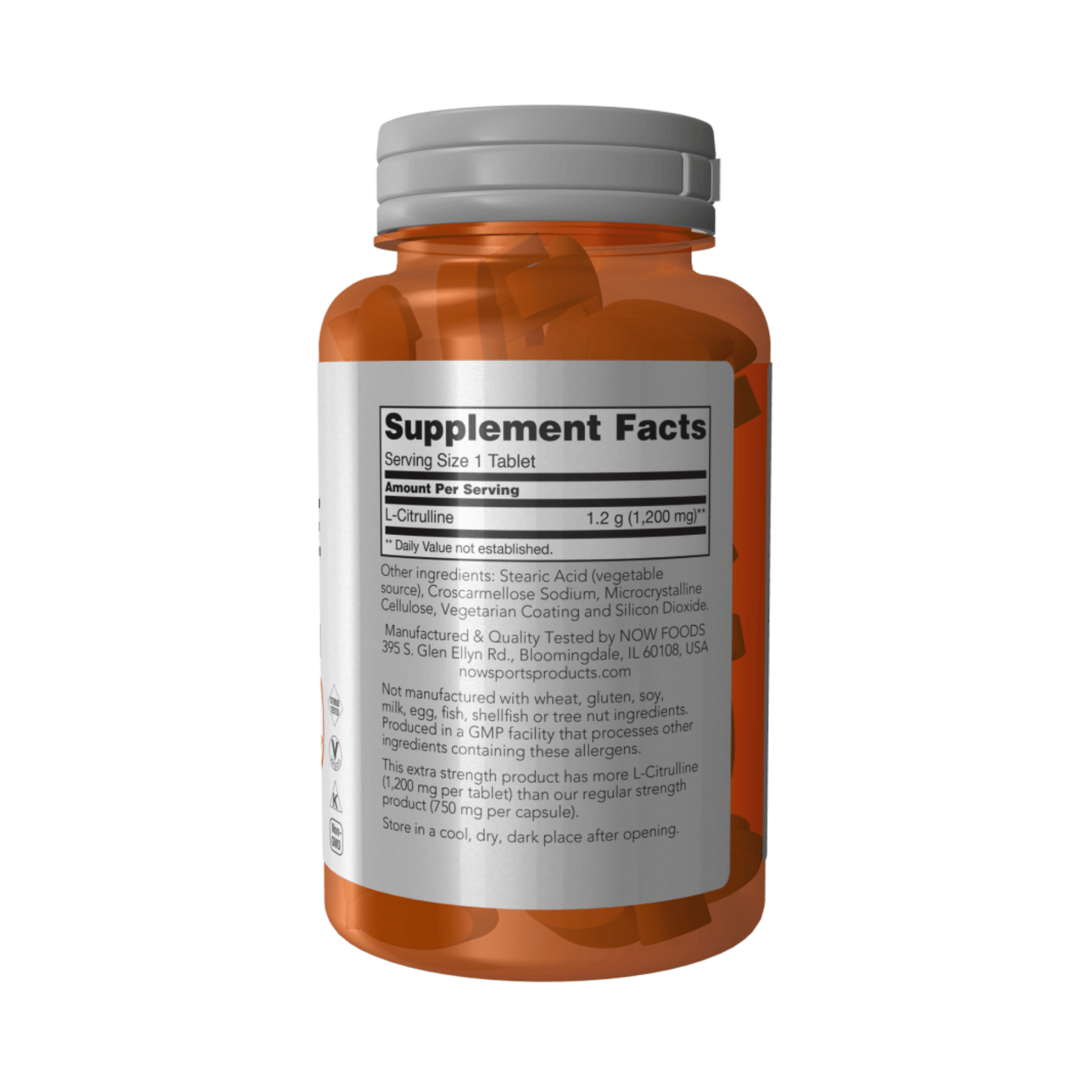 Alternate Image of L-Citrulline 1200MG