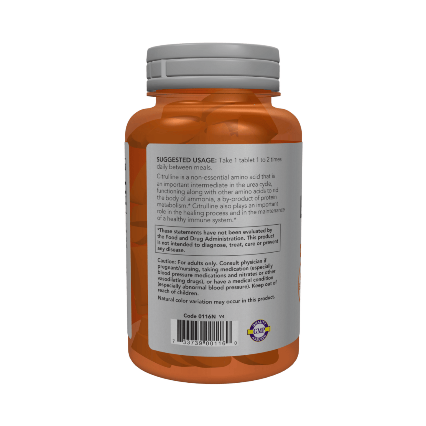 Alternate Image of L-Citrulline 1200MG