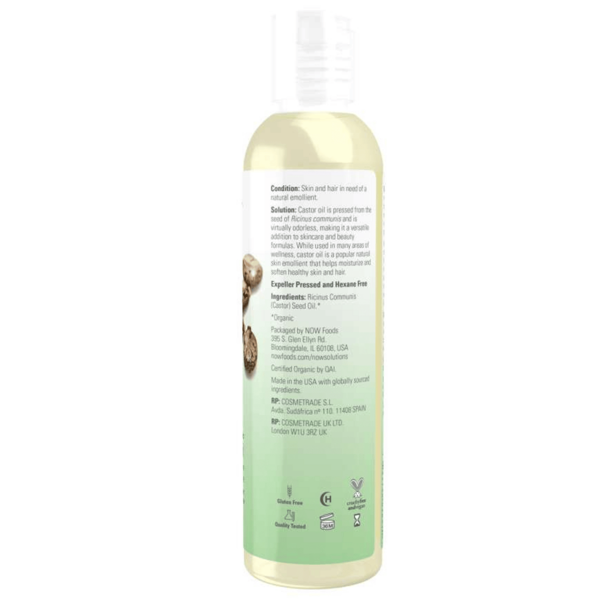Alternate Image of Organic Castor Oil