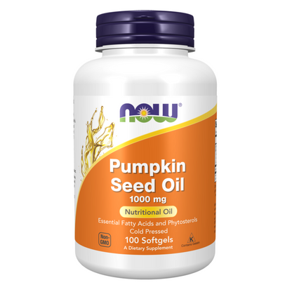 primary image of now pumpkin seed oil 1000mg