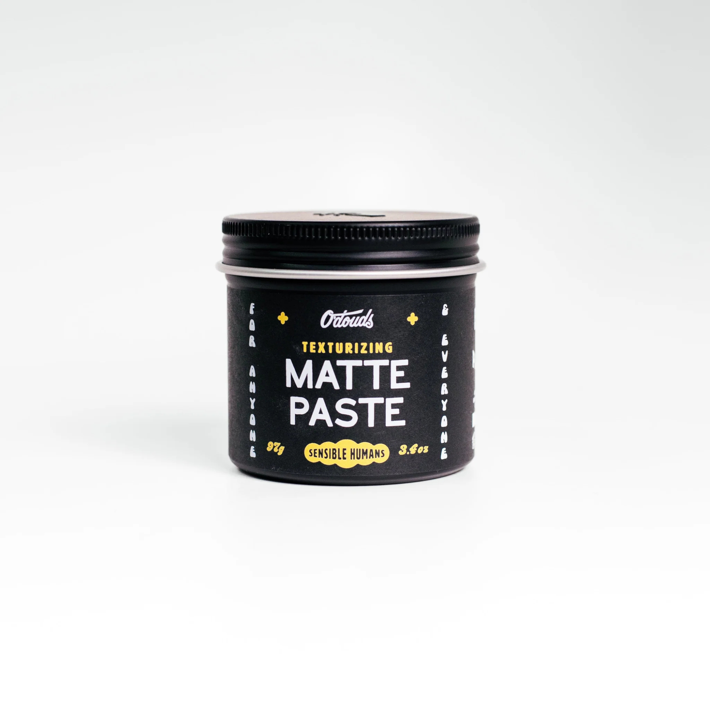 Alternate Image of Matte Paste, black jar with white text