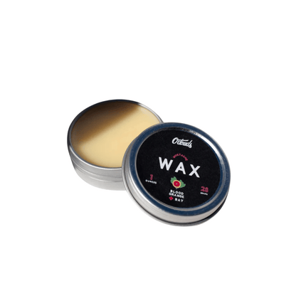 primary image of odouds mustache wax blood orange and bay