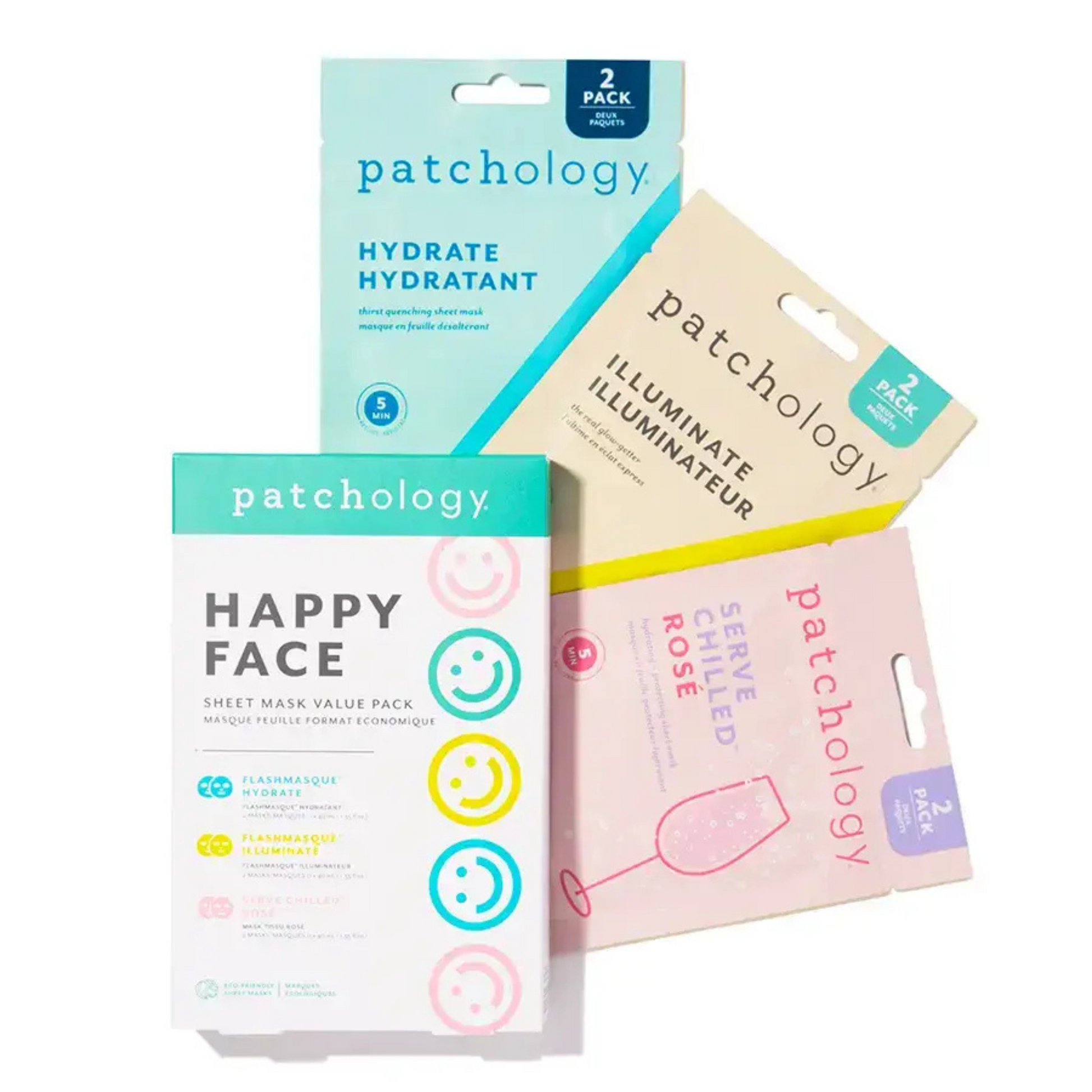 primary image of patchology happy face kit