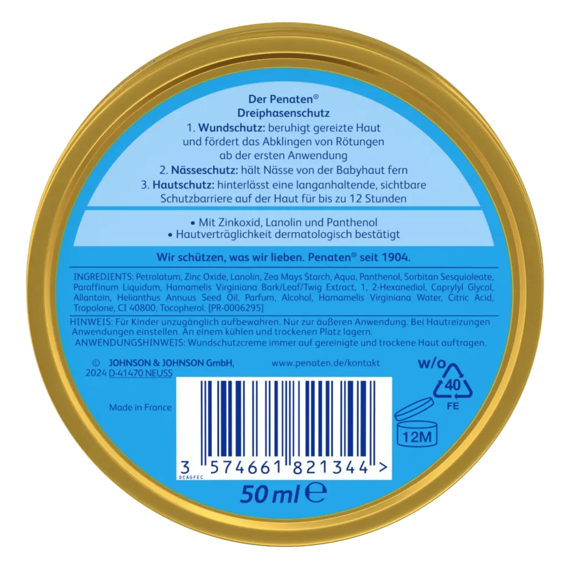 Alternate image of Penaten Baby Cream
