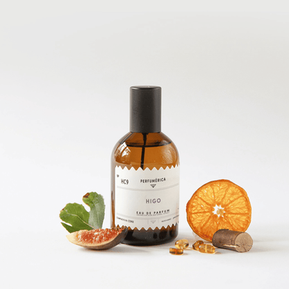 Alternate Image of HC9 Higo EDP, amber perfume bottle 