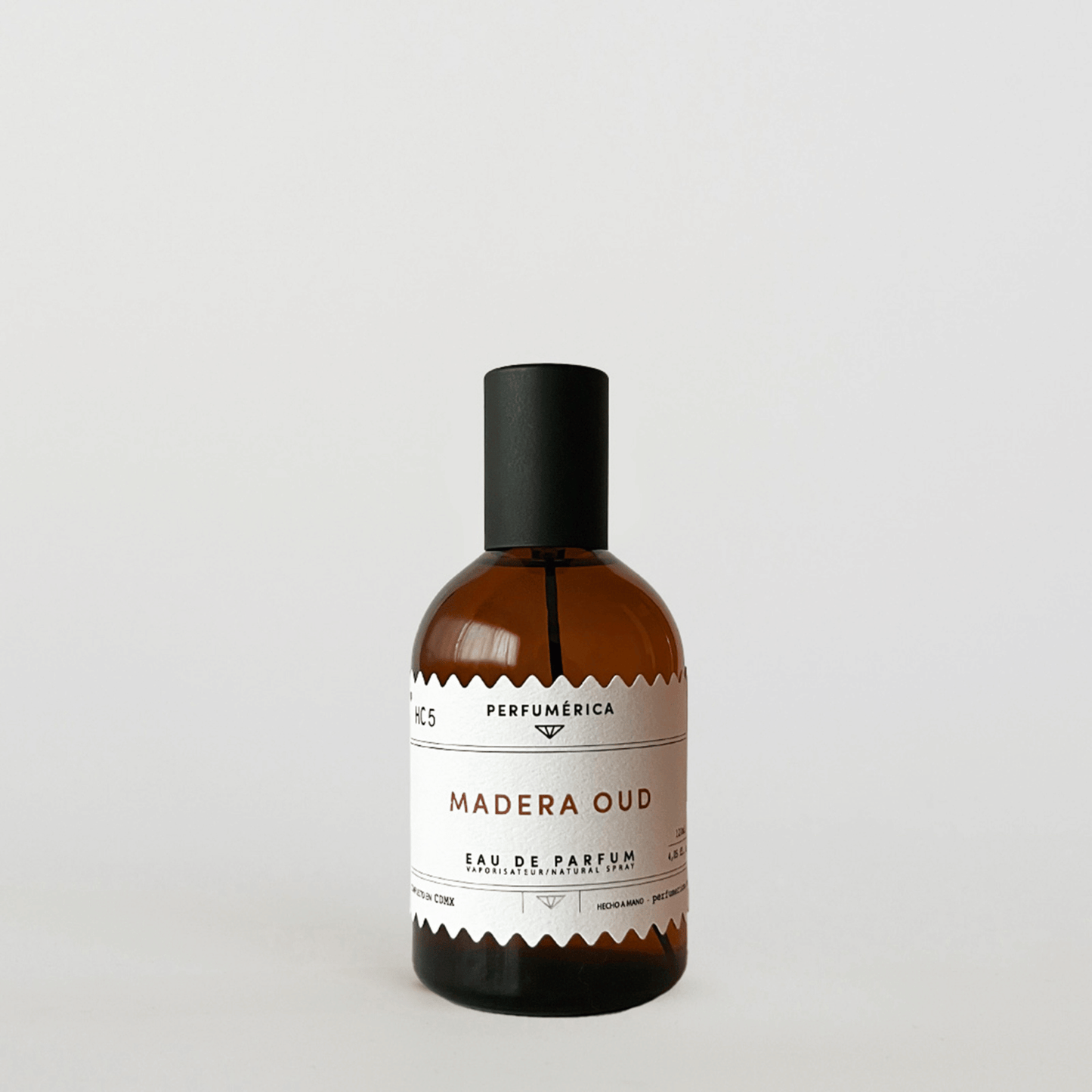 Alternate Image of HC5 Madera Oud EDP, amber perfume bottle