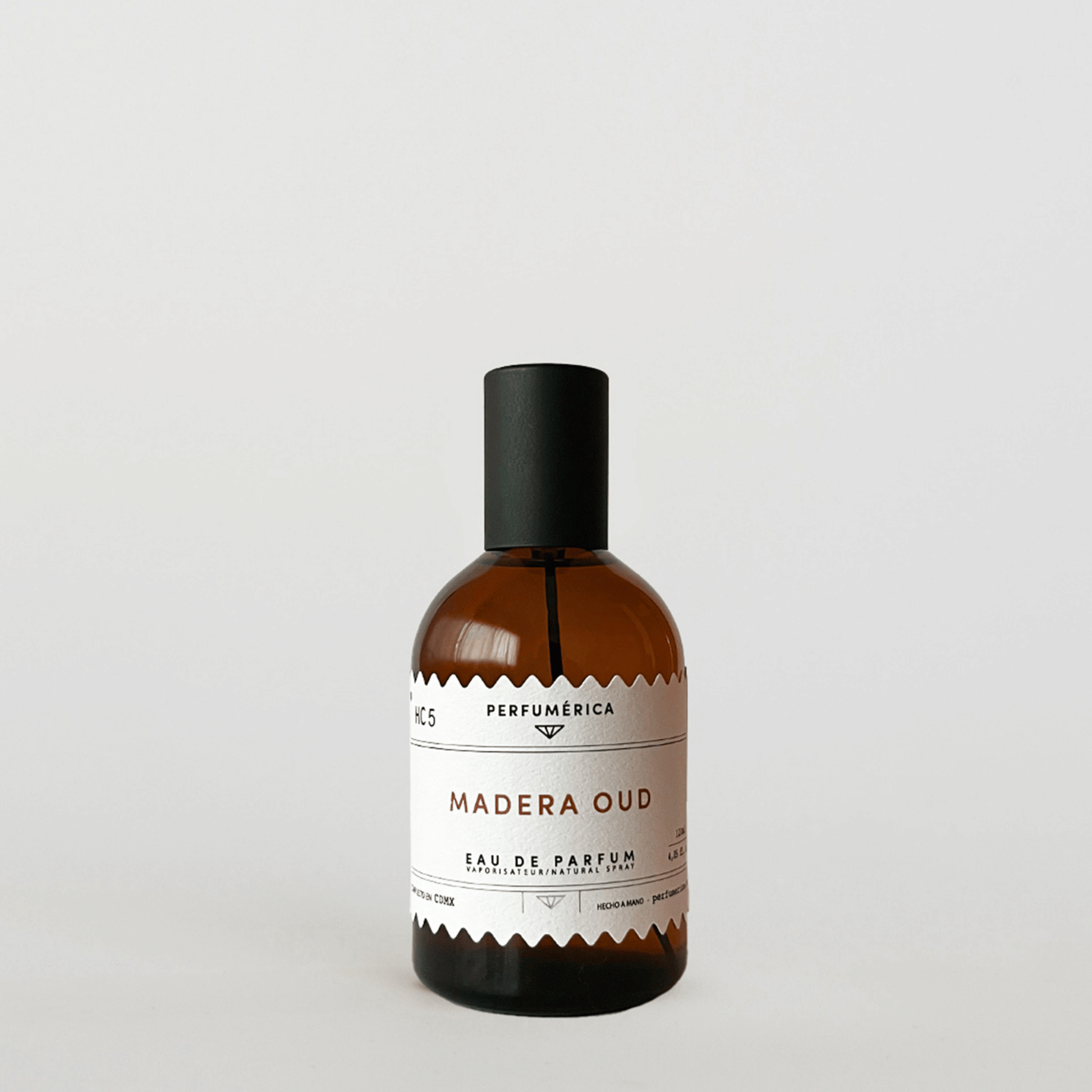 Alternate Image of HC5 Madera Oud EDP, amber perfume bottle
