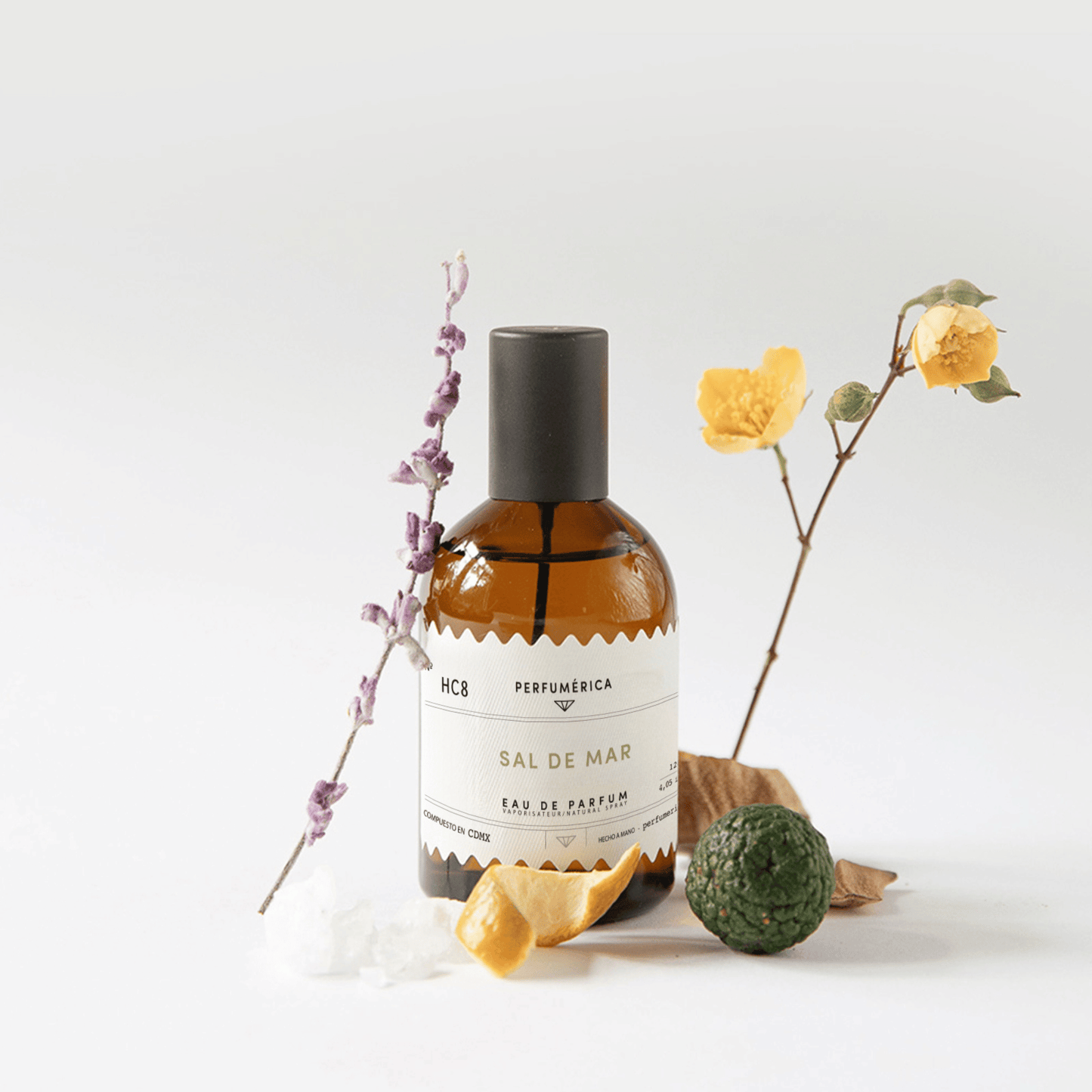 Alternate Image of HC8 Sal de Mar EDP, amber perfume bottle