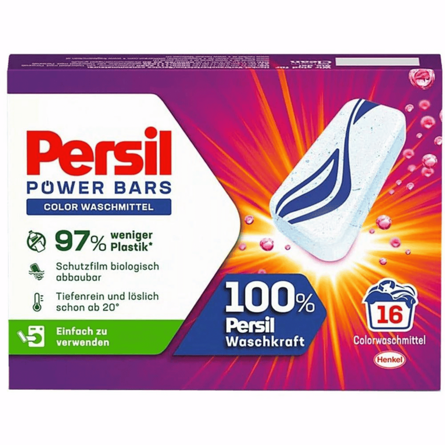Primary Image of Color Power Bars Detergent 16 loads