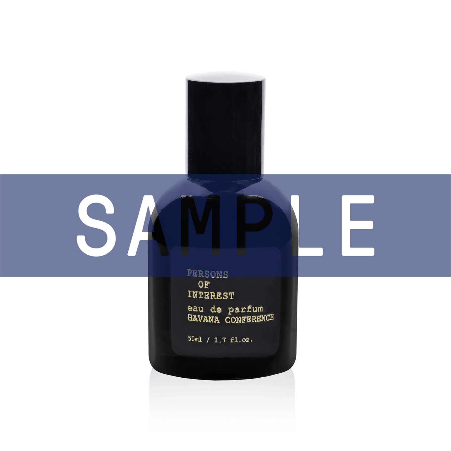 Alternate Image of Sample - Havana Conference Eau de Parfum, black perfume bottle with gold text with sample written over
