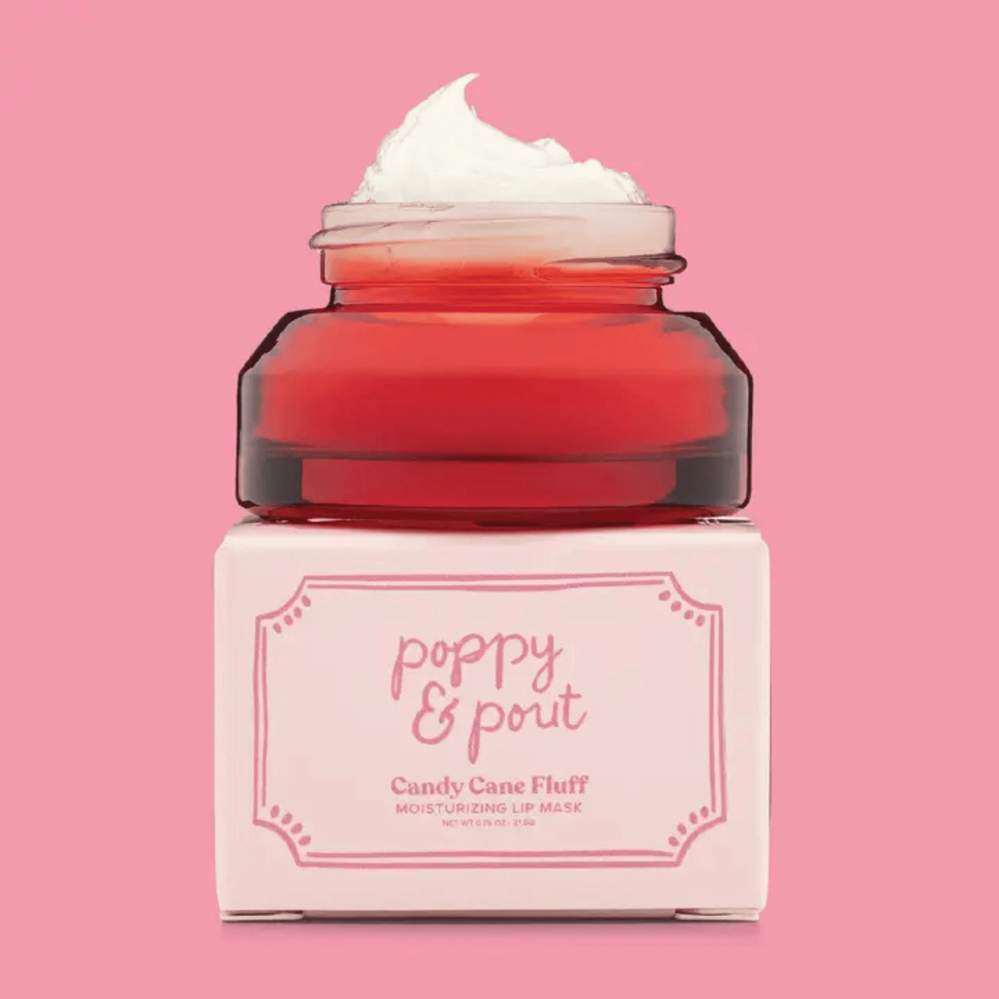Alternate Image of Holiday Candy Cane Fluff Lip Mask