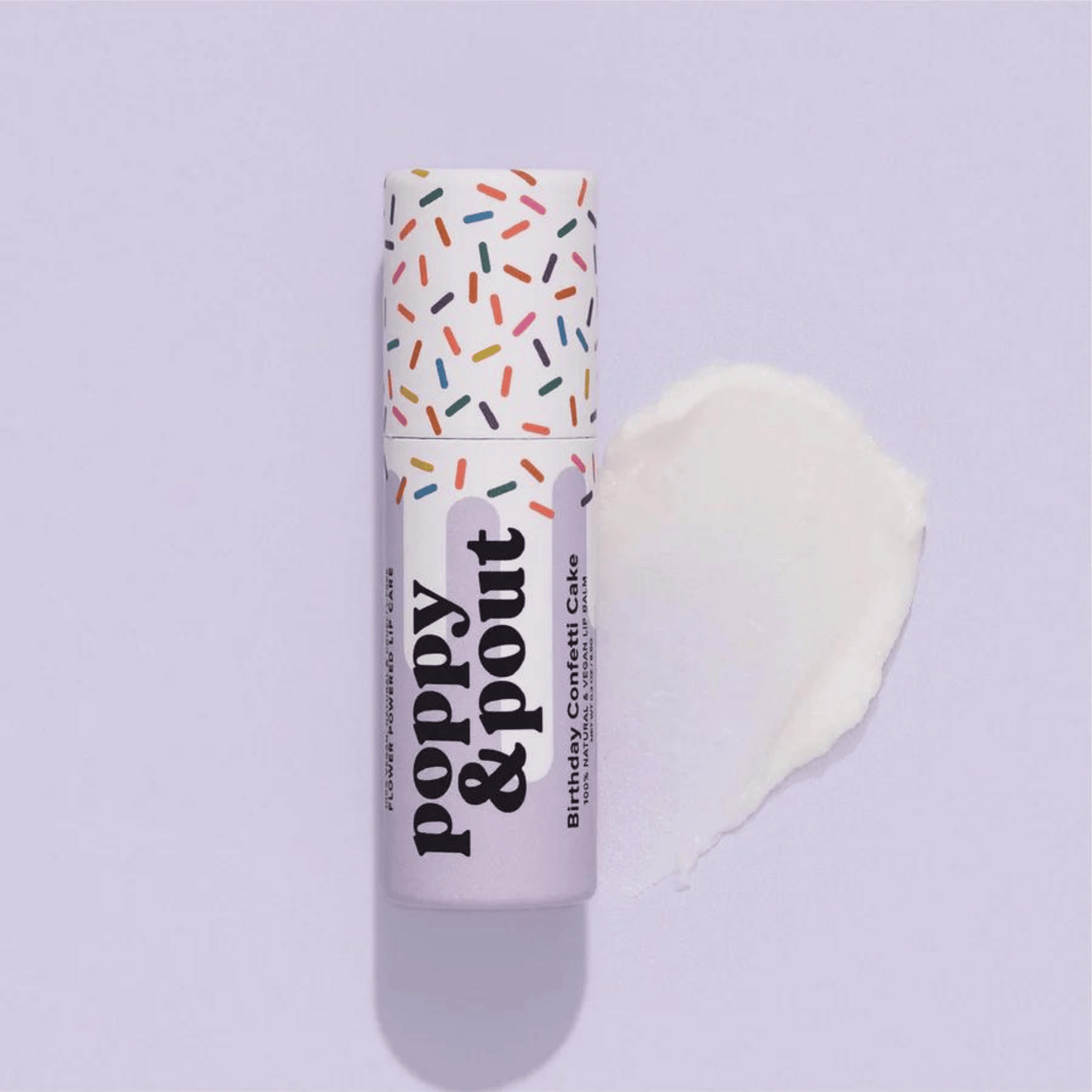 Alternate Image of Purple Birthday Confetti Cake Lip Balm