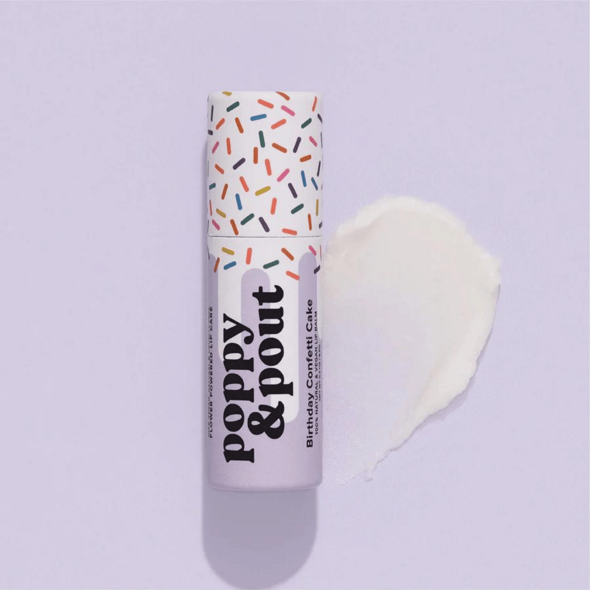 Alternate Image of Purple Birthday Confetti Cake Lip Balm