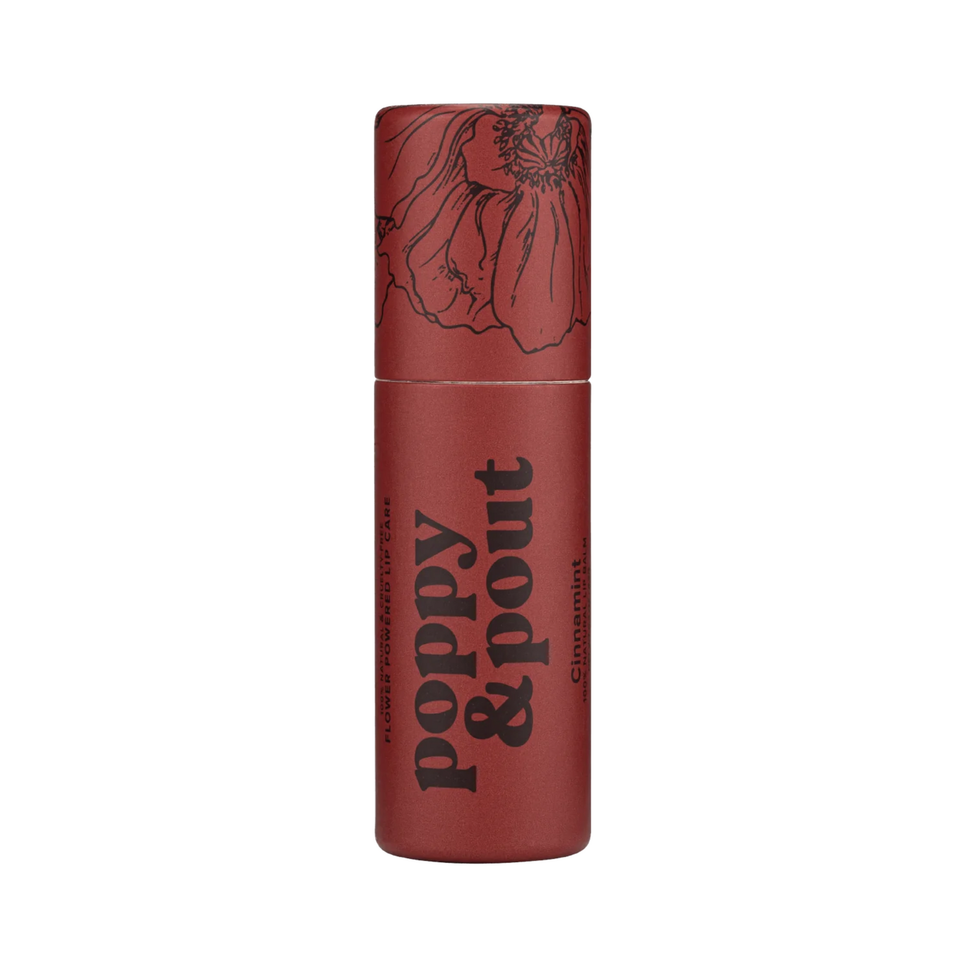 Primary Image of Poppy and Pout Cinnamint Lip Balm