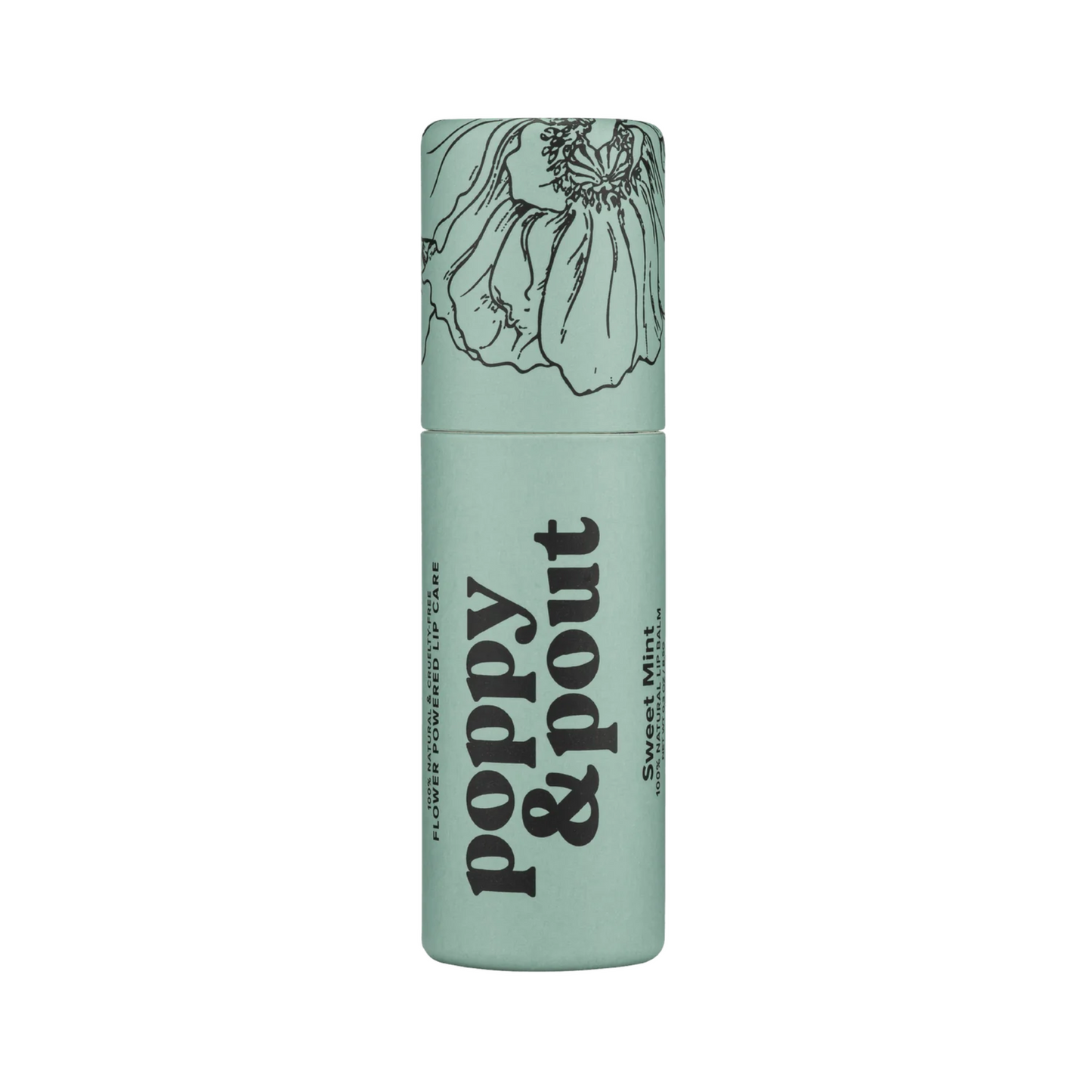 Primary Image of Poppy and Pout Sweet Mint Lip Balm