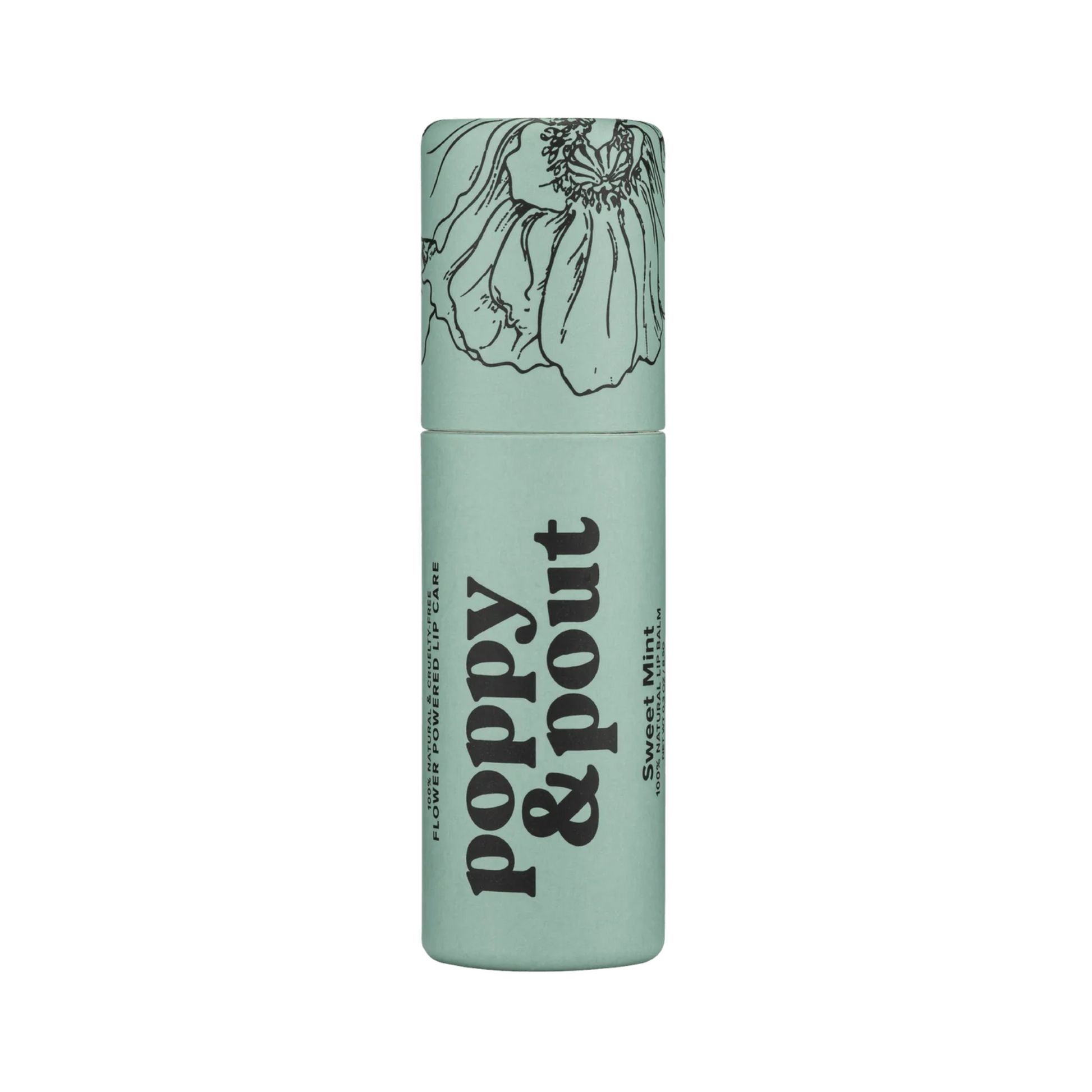 Primary Image of Poppy and Pout Sweet Mint Lip Balm