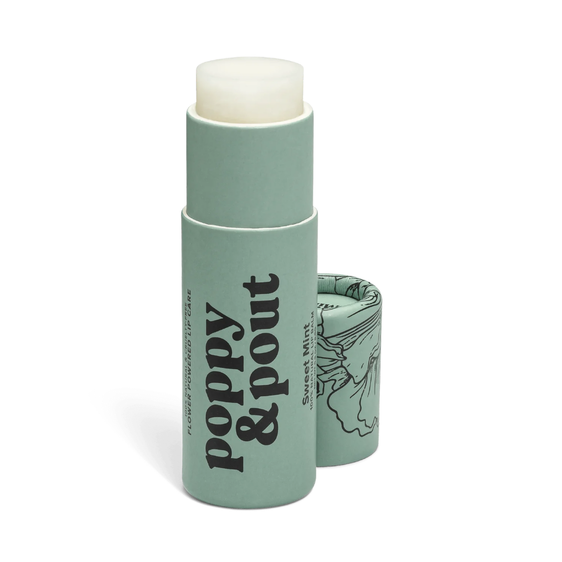 Alternate Image of Poppy and Pout Sweet Mint Lip Balm