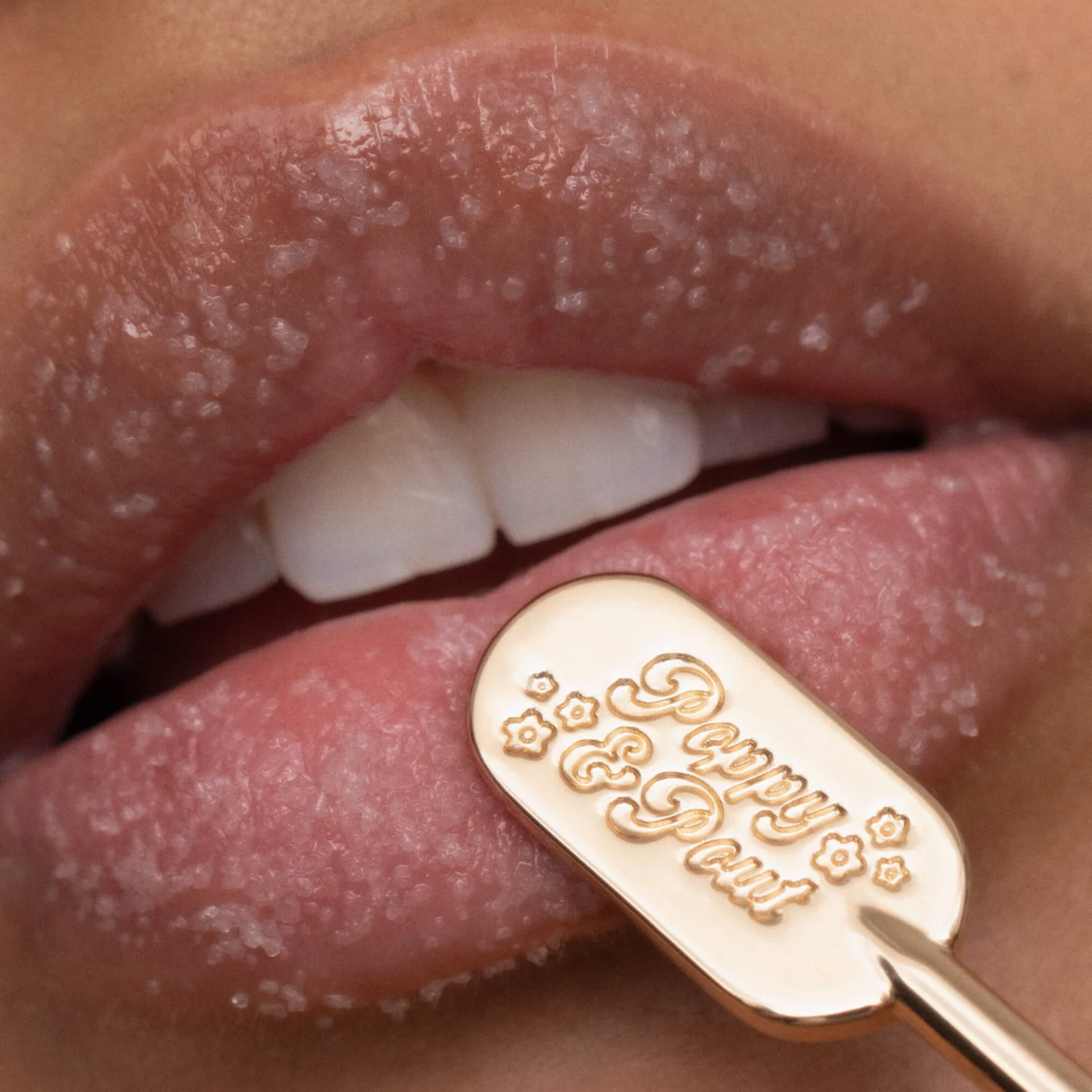 Alternate Image of Poppy and Pout Sweet Mint Lip Scrub