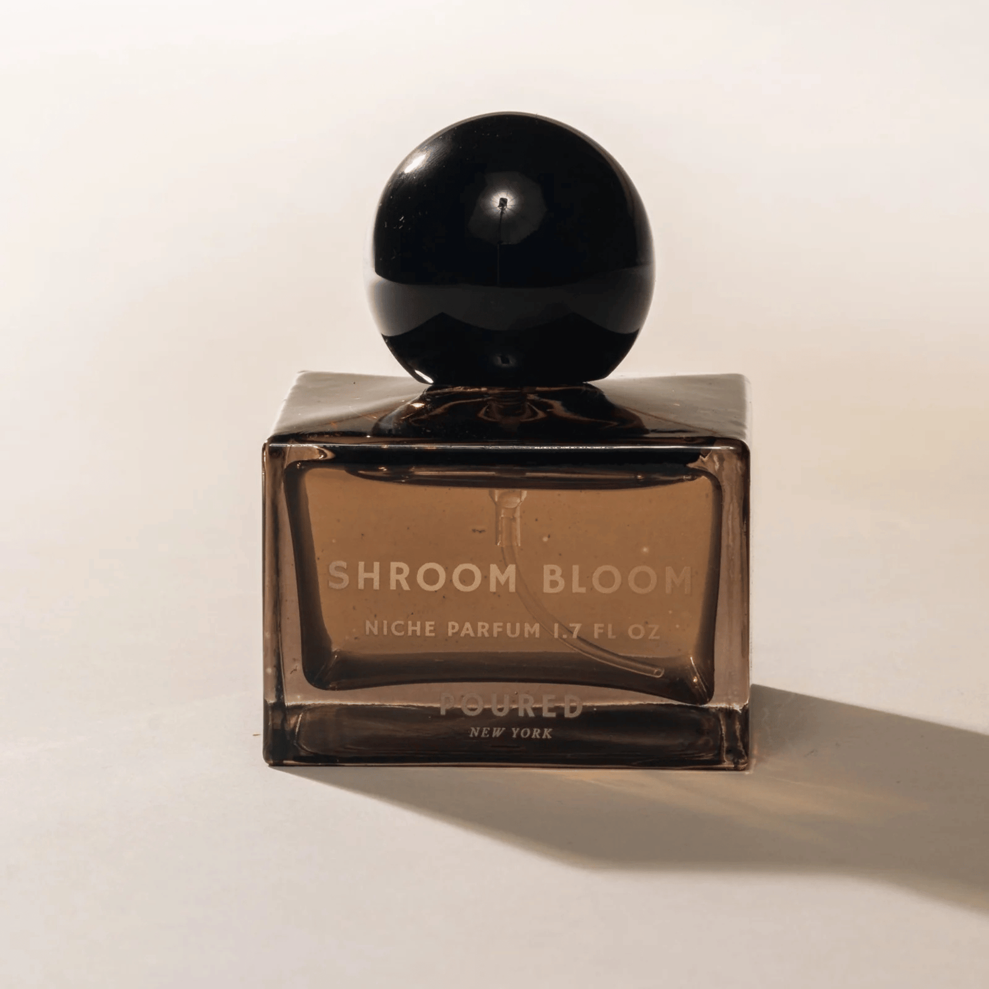 Alternate Image of Shroom Bloom Parfum, brown square perfume bottle
