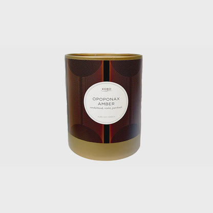 Alternate Image of Opoponax Amber Filament Candle