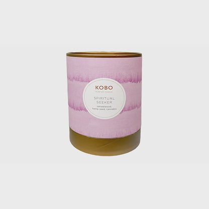 Alternate Image of Watercolor Spiritual Seeker Candle