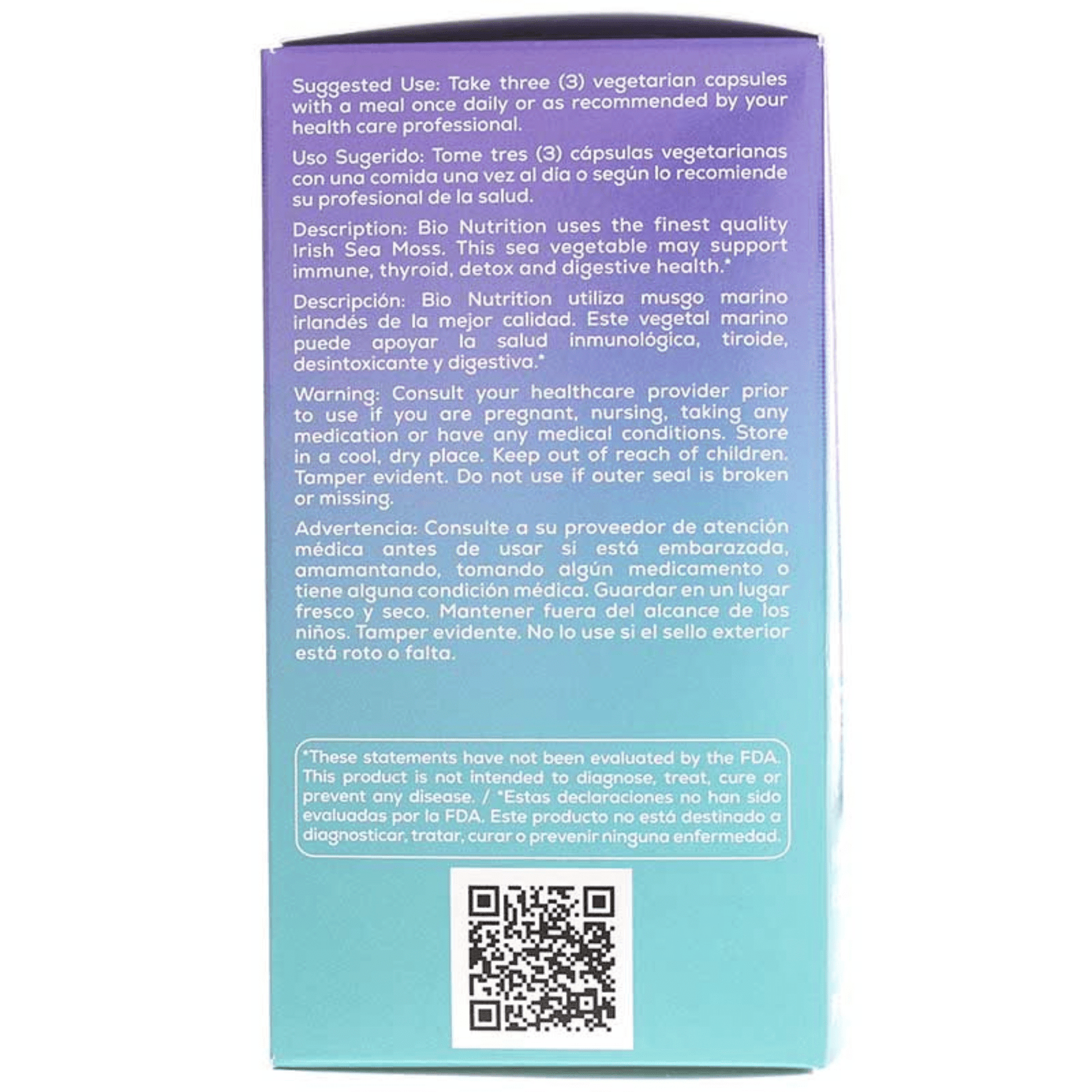 Alternate Image of Irish Sea Moss Veg. Capsules
