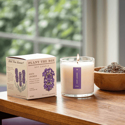 Alternate Image of Heath Lavender Plant the Box Candle