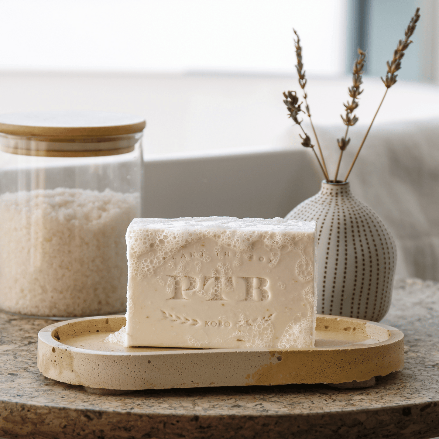 Alternate image of ptb heath lavender soap